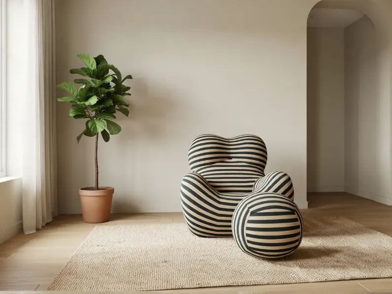 Poltrona Up beb B&b italia in Microfibra SCONTATA