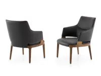 Poltrona in stile moderna Velis outlet poltrona Diotti.com in Offerta Outlet