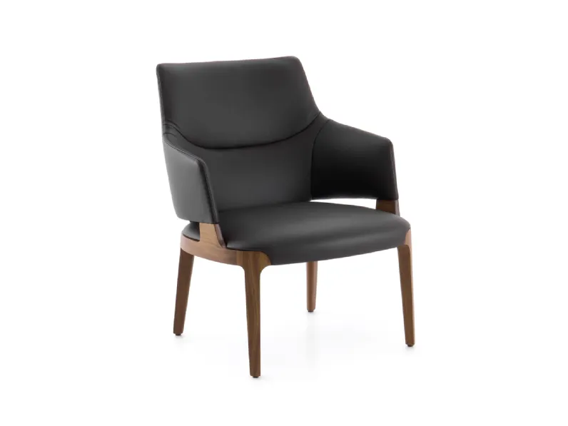 Poltrona in stile moderna Velis outlet poltrona Diotti.com in Offerta Outlet