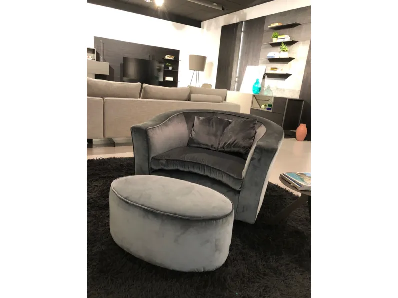 Poltrona in stile classica Moon Smania in Offerta Outlet