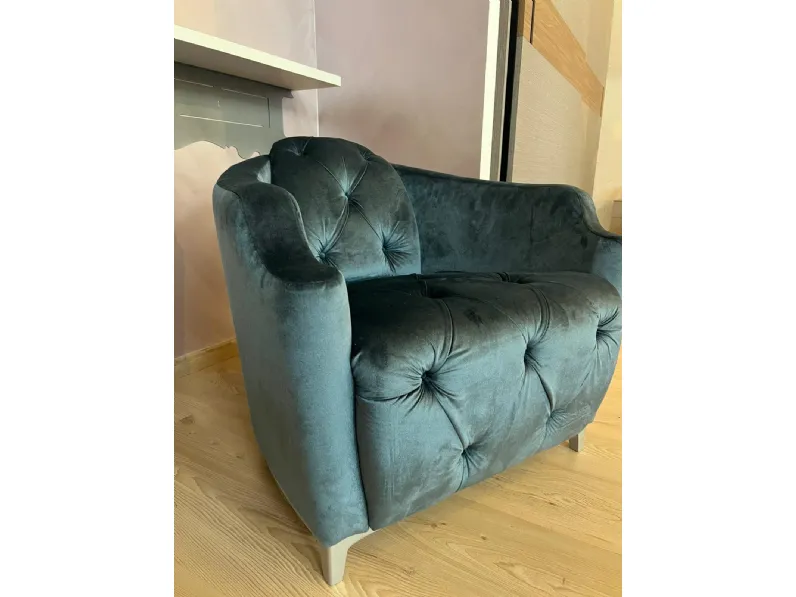 Poltrona Poltrona delizia calia italia Calia in Tessuto SCONTATA