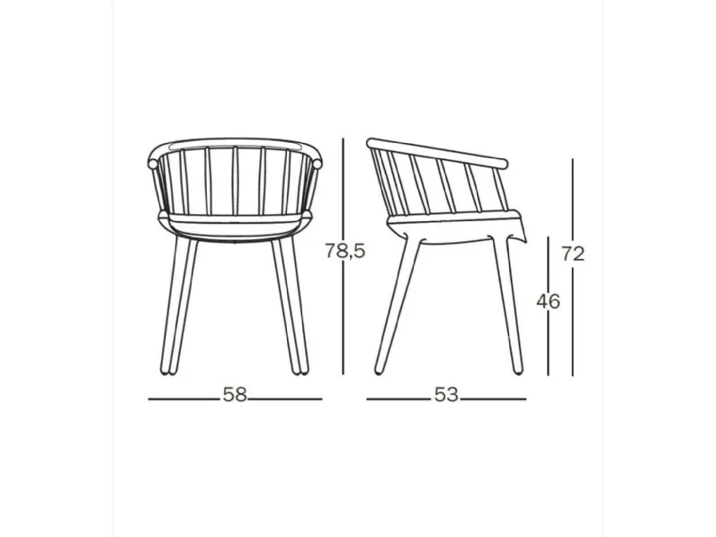 Poltrona modello Poltroncina cyborg stick Magis ad un prezzo conveniente