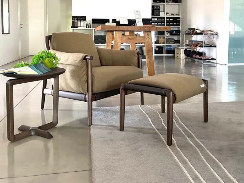 Poltrona modello Times lounge Poltrona frau a prezzi outlet