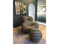Poltrona in Tessuto Up  B&b italia a prezzo Outlet