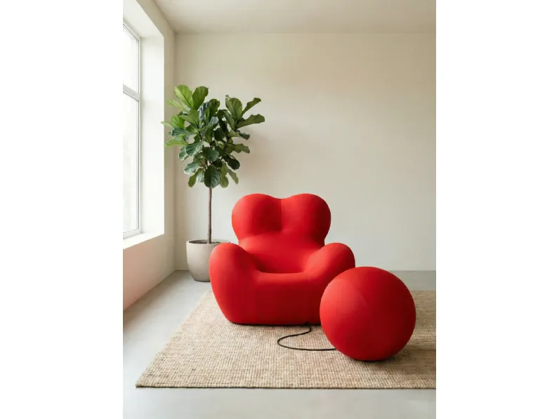 Poltrona Up beb B&b italia in Microfibra SCONTATA