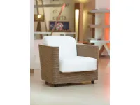 Poltrona in stile design Wendy Artigianale in Offerta Outlet