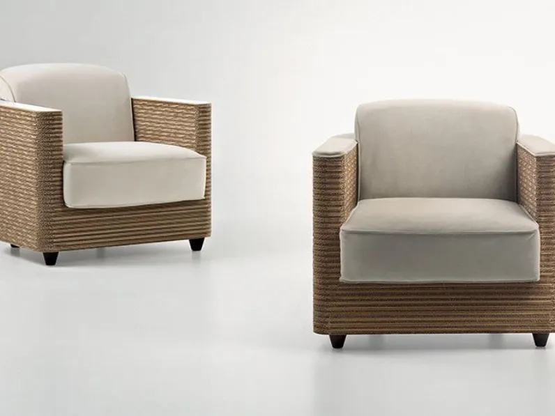 Poltrona in stile design Wendy Artigianale in Offerta Outlet