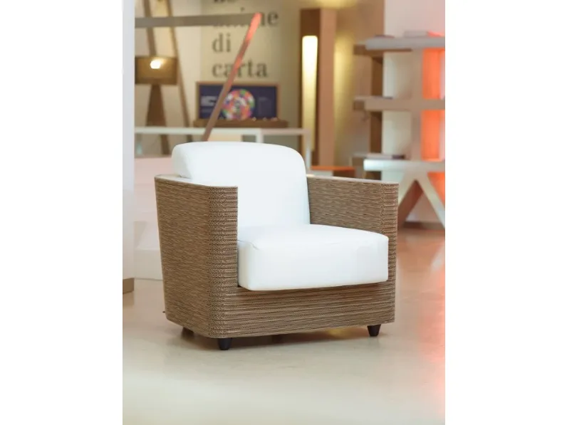 Poltrona in stile design Wendy Artigianale in Offerta Outlet