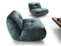 Poltrona in Tessuto Happening 1458 Lago in Offerta Outlet
