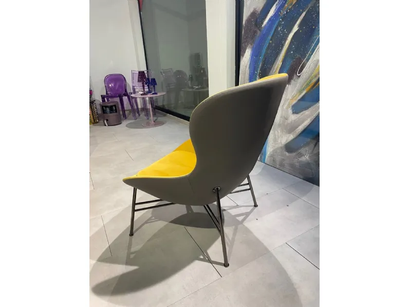 Poltrona in Tessuto Round Ditre italia in Offerta Outlet