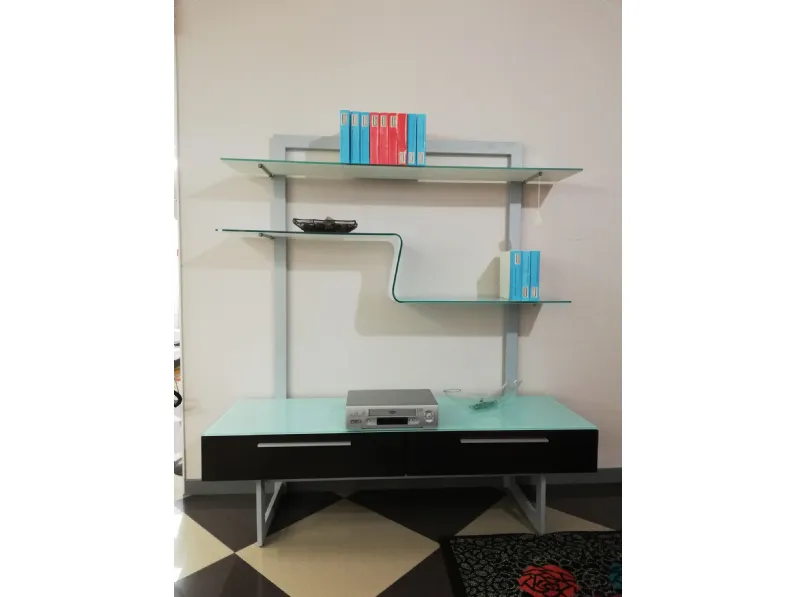 Porta tv per il living modello Abacus di Doimo design scontato