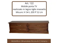 Porta tv per il soggiorno modello Art.122 - porta tv con cassetti di Mirandola nicola e cristano scontato