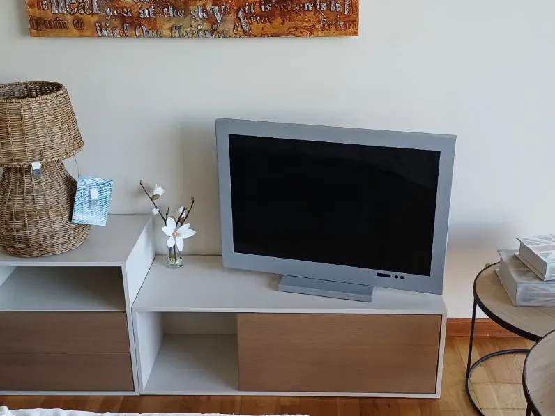 Porta tv per il soggiorno modello Domino di Alf da fre scontato