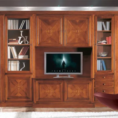 Mobile modello Libreria mod classic flora porta tv di Lion's in Offerta Outlet