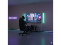 Mobile modello Mobile tv cortina game 195 cm porta tv di Munari in Offerta Outlet