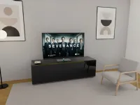 Porta tv per il living modello Mobile tv deluxe sound 175 cm di Munari scontato