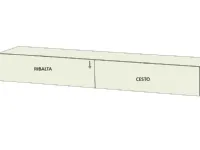 Mobile porta tv Pensili lampo di Sangiacomo in offerta