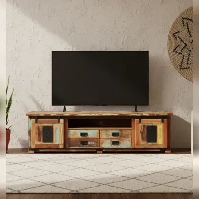 Mobile modello Porta tv jupiter riciclo 200 porta tv di Outlet etnico in Offerta Outlet