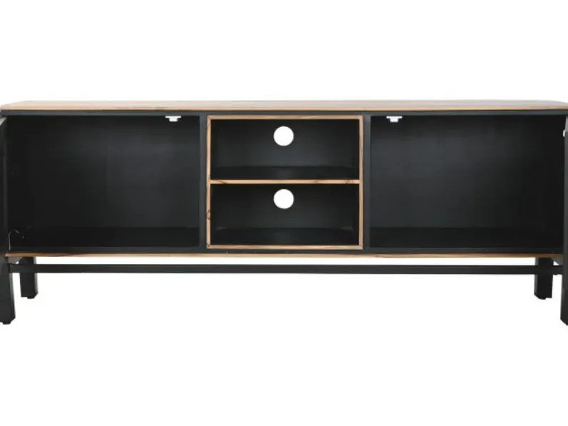 Mobile porta tv Porta tv teak acacia 175 di Outlet etnico con uno SCONTO IMPERDIBILE