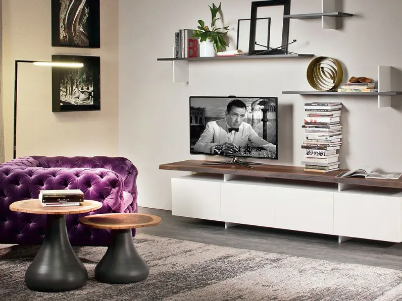 Mobile modello Seneca porta tv di Cattelan italia in Offerta Outlet