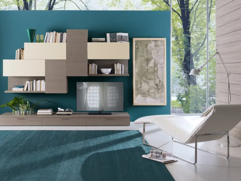 Porta tv per il soggiorno modello Cindy 1 di Mottes selection scontato