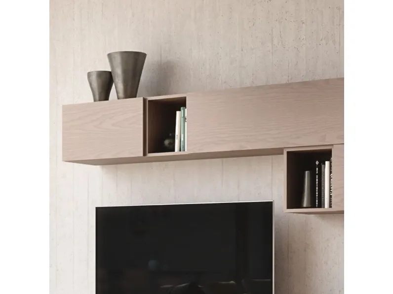 Parete attrezzata Composizione porta tv nova del marchio Mobilificio bellutti con un ribasso esclusivo