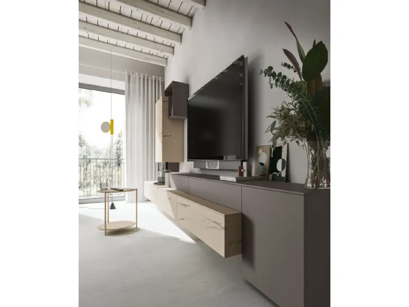 Parete attrezzata Day 33 di Collezione esclusiva in OFFERTA OUTLET