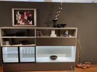 Parete attrezzata Flexus Giellesse in stile moderna a prezzo scontato