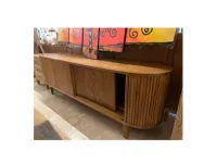 Porta tv per la zona giorno modello Mobile porta tv teak 200 di Outlet etnico scontato