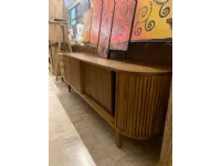 Porta tv per la zona giorno modello Mobile porta tv teak 200 di Outlet etnico scontato