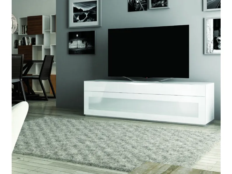 Porta tv per la zona giorno modello Mobile tv deluxe con cassetto 175cm di Munari scontato