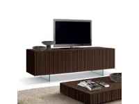 Porta tv per il living modello Porta tv  cannettato art 3155 di Mobilificio bellutti scontato