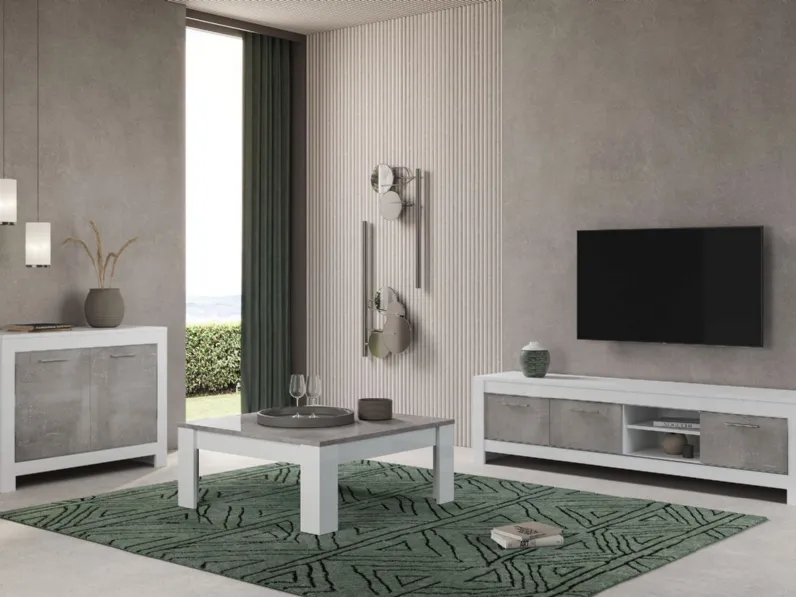 Mobile modello Porta tv modena porta tv di Artigianale in Offerta Outlet