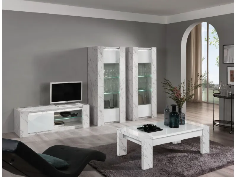Mobile porta tv Porta tv vittoria di Artigianale in offerta