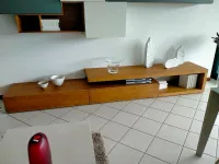 Mobile porta tv Rovere nodato di Sangiacomo con uno SCONTO IMPERDIBILE