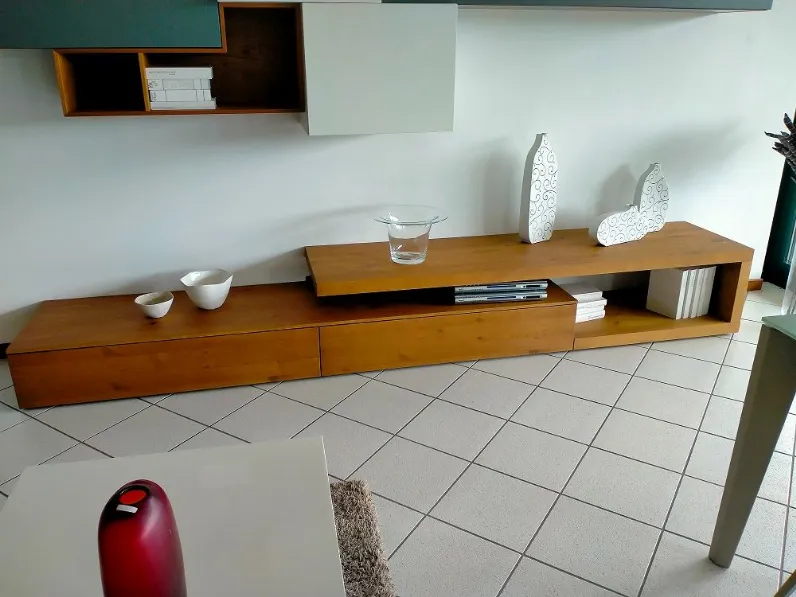 Mobile porta tv Rovere nodato di Sangiacomo con uno SCONTO IMPERDIBILE