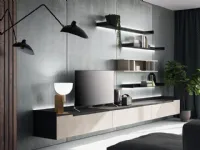 Porta tv per il living modello Slim 3 di Dall'agnese scontato