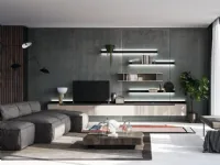 Porta tv per il living modello Slim 3 di Dall'agnese scontato