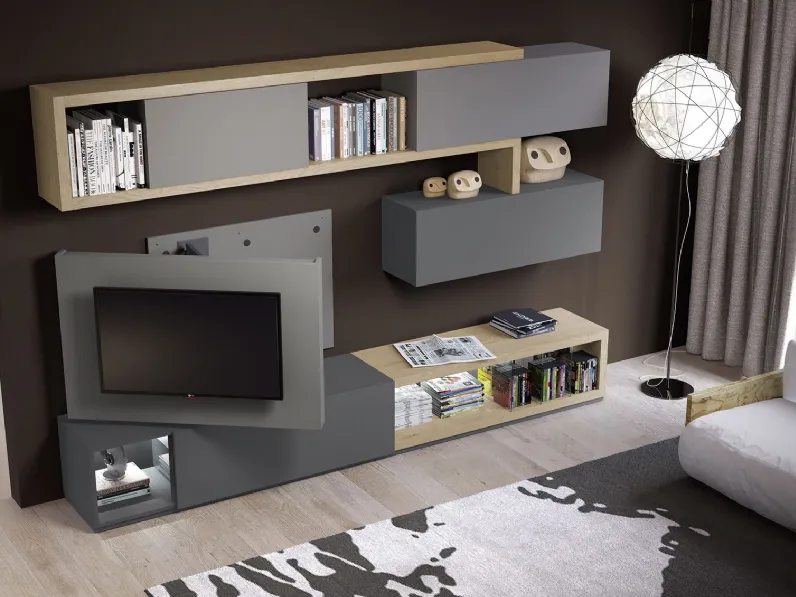 Mobile soggiorno modello Story 1 di Astor mobili a PREZZI OUTLET