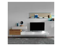 Porta tv per il living modello Tv unit 0514 di Lago scontato