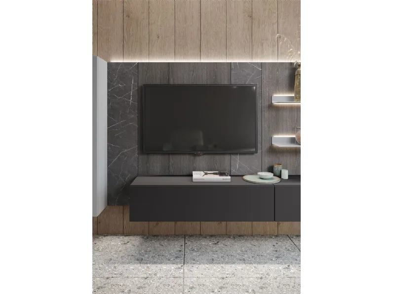 Mobile soggiorno modello Sky  di Astor mobili scontato -35%
