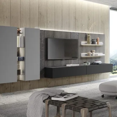 Porta tv di Astor mobili modello Skyline a PREZZI OUTLET