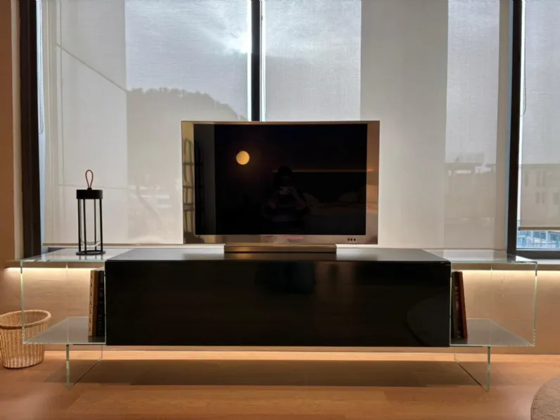Porta tv di Lago modello 36e8 glass unit tv a PREZZI OUTLET 