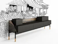 Porta tv di Minotti italia modello Banko tv  a PREZZI OUTLET  affrettati