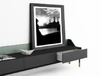 Porta tv di Minotti italia modello Banko tv  a PREZZI OUTLET  affrettati