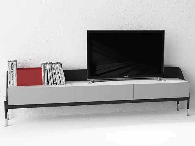 Porta tv di Minotti italia modello Banko tv  a PREZZI OUTLET  affrettati