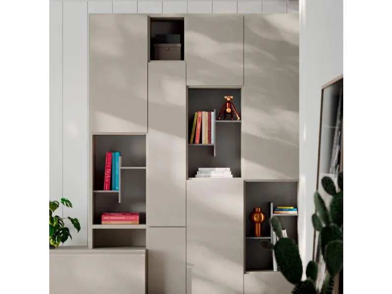 Parete attrezzata Day 20 soggiorno di Collezione esclusiva in OFFERTA OUTLET