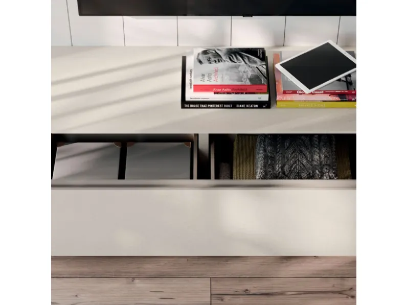 Parete attrezzata Day 20 soggiorno di Collezione esclusiva in OFFERTA OUTLET