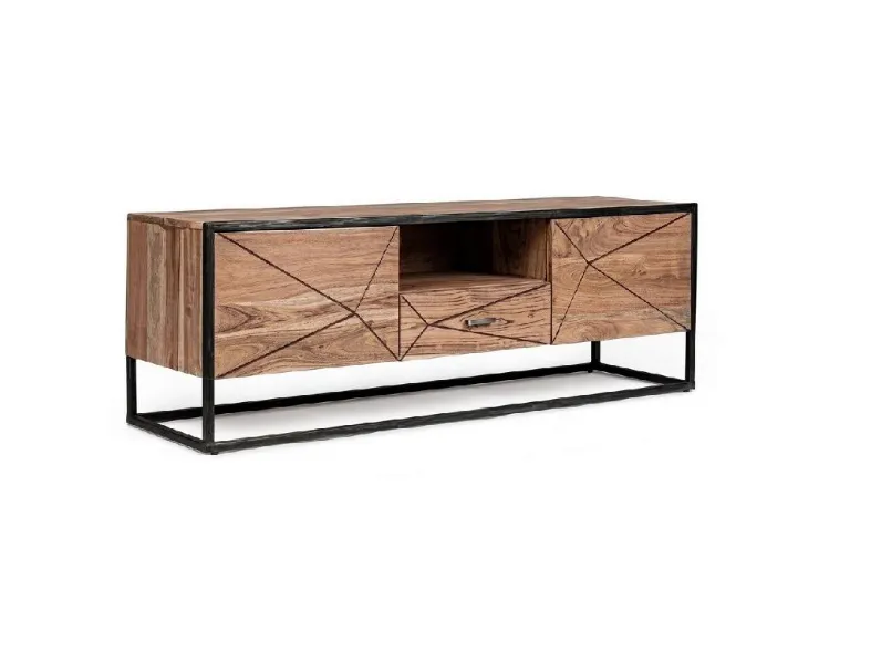 Mobile modello Egon 2a-1c porta tv di Bizzotto in Offerta Outlet