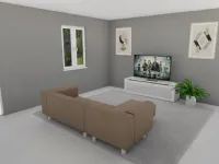 Mobile porta tv Mobile tv deluxe low 125 cm di Artigianale con uno SCONTO IMPERDIBILE